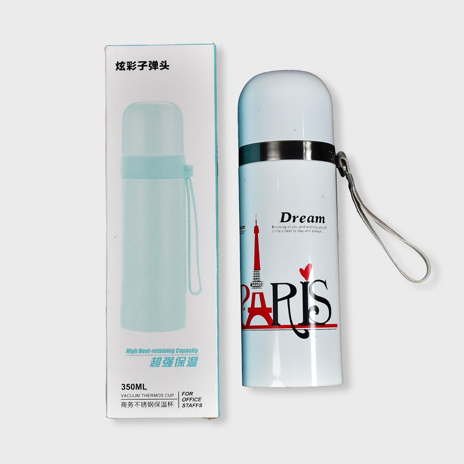 6831 Stainless Steel Vacuum Insulated Flask Water Bottle Ideal for Hot and Cold Drink, Office, Gym, Travelling, (350Ml) DeoDap 6831 Stainless Steel Vacuum Insulated Flask Water Bottle Ideal for Hot and Cold Drink, Office, Gym, Travelling, (350Ml) DeoDap